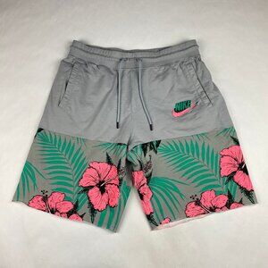 Nike South Beach Floral Print Shorts Men's Size Large